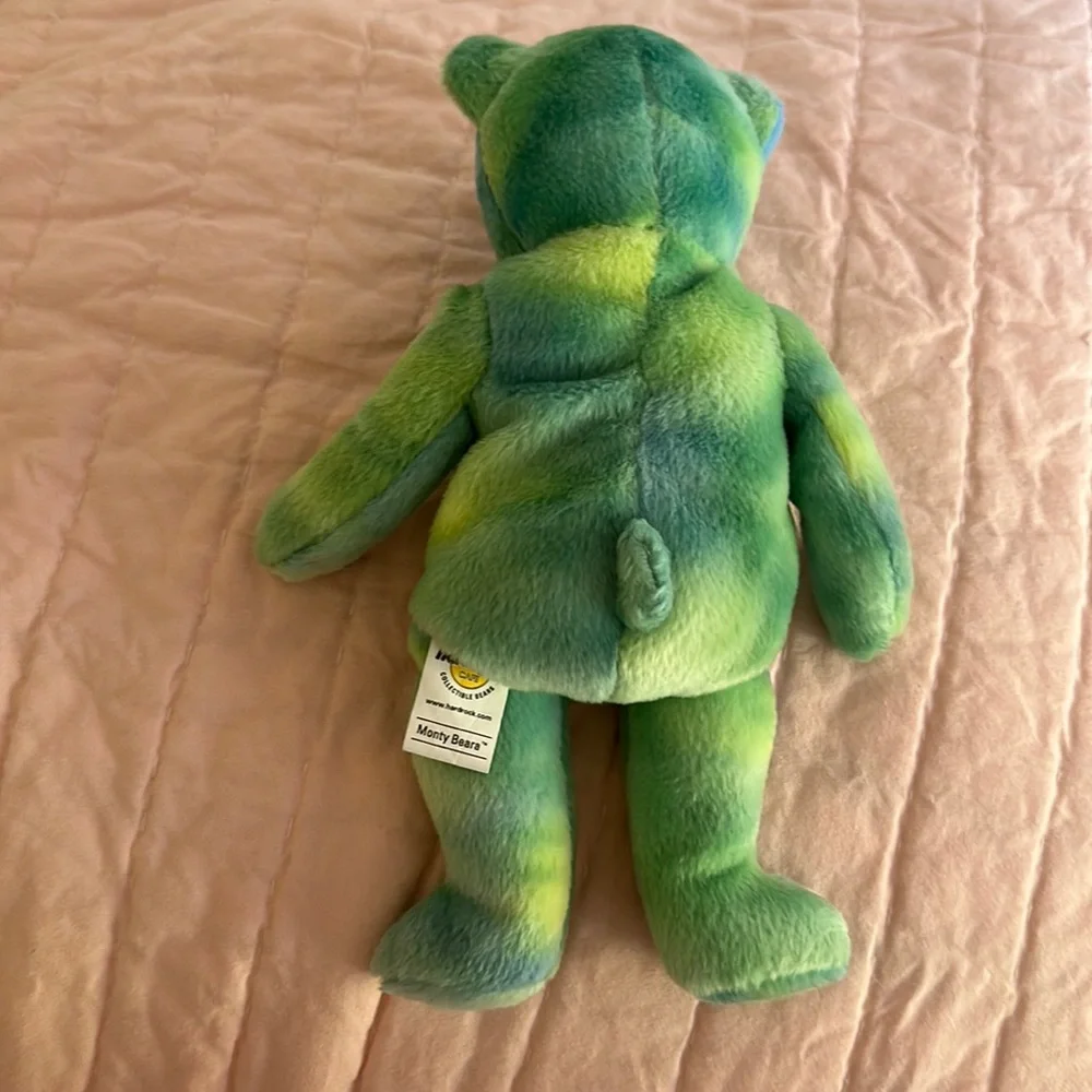Vintage Hard Rock Cafe Rome 2001 Monty Beara Herrington’s Teddy Bear Club - Picture 3 of 6